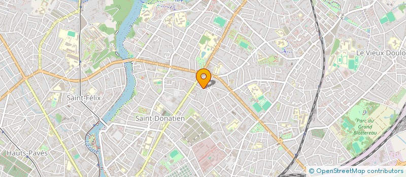 localisation de l'entreprise MICROTRACTEUR DIFFUSION à NANTES