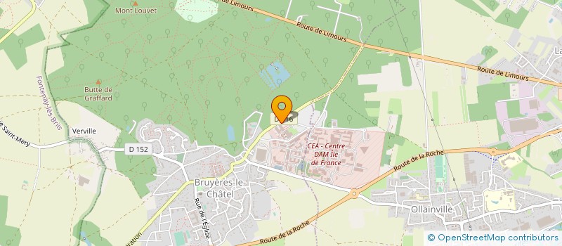 localisation de l'entreprise MICROTRANS  BRUYERES-LE-CHATEL