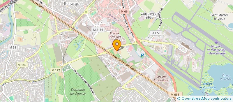 localisation de l'entreprise MICROVISION MTP SA  PEROLS