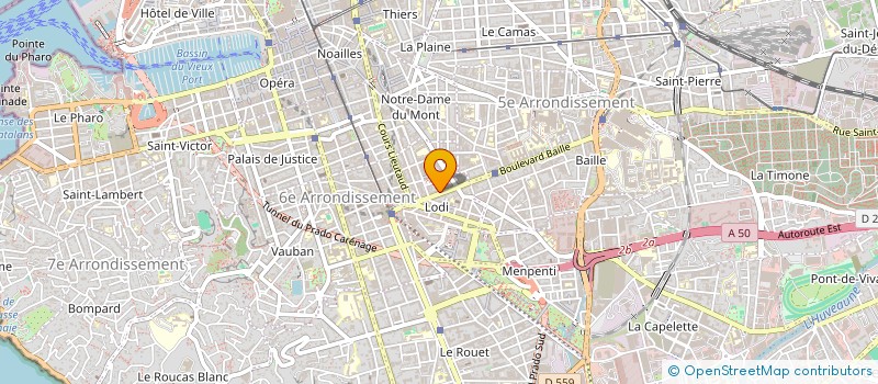 localisation de l'entreprise MICROXPERT à MARSEILLE