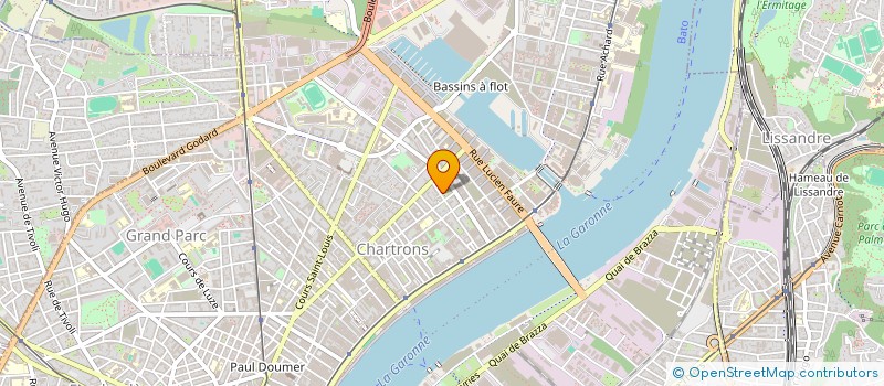 localisation de l'entreprise MICROXPRESS à BORDEAUX