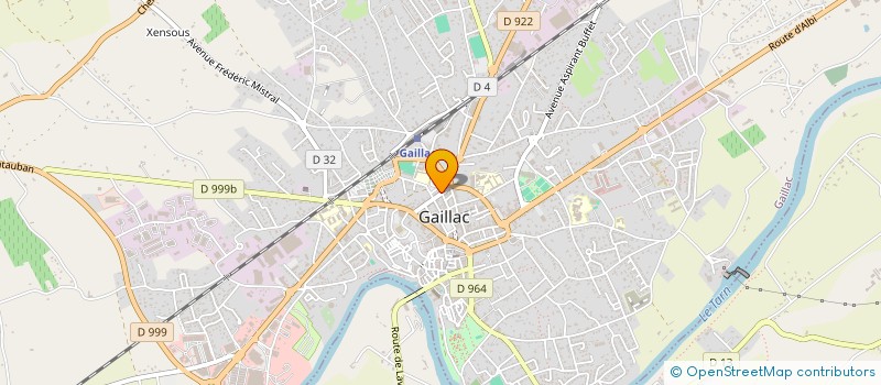 localisation de l'entreprise MICVER  GAILLAC