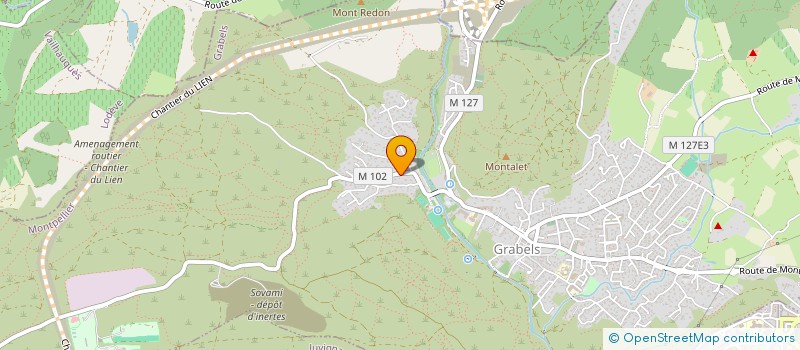 localisation de l'entreprise MICYMA  GRABELS