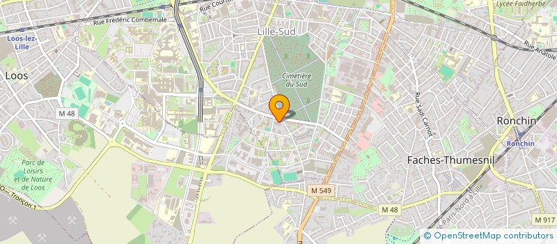 localisation de l'entreprise MID à LILLE