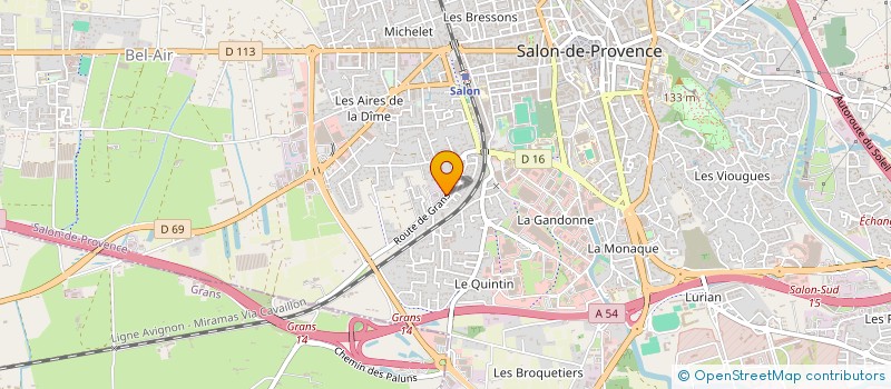 localisation de l'entreprise MID'AIR  SALON-DE-PROVENCE