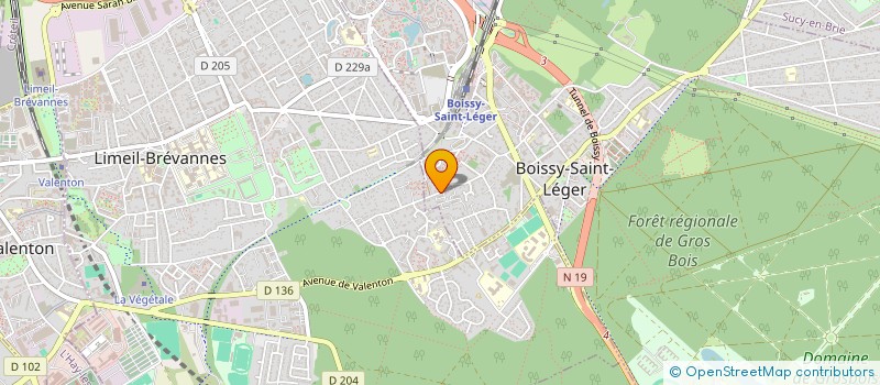 localisation de l'entreprise MID EXPOS à BOISSY-SAINT-LEGER