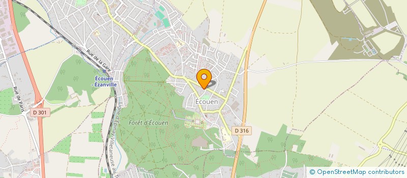 localisation de l'entreprise MID GARAGE  ECOUEN