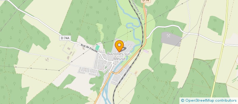 localisation de l'entreprise MID'LIGHT  BAZOILLES-SUR-MEUSE