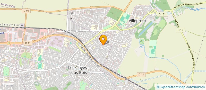 localisation de l'entreprise MIDA à LES CLAYES-SOUS-BOIS