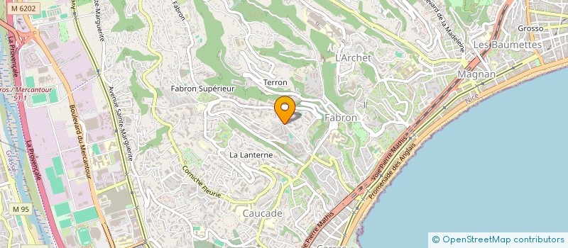 localisation de l'entreprise MIDA à NICE