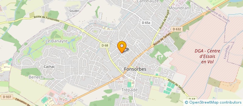 localisation de l'entreprise MIDAC COMPUTER à FONSORBES