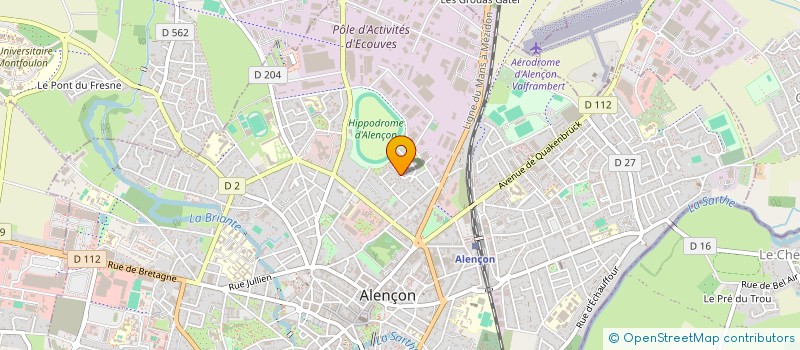 localisation de l'entreprise MIDAGECA à ALENCON