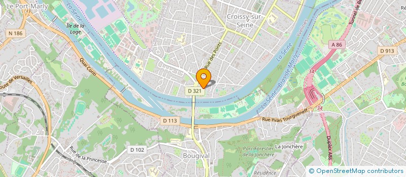 localisation de l'entreprise MIDAN  CROISSY-SUR-SEINE