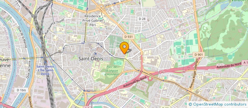 localisation de l'entreprise MIDANA BAT à SAINT-DENIS