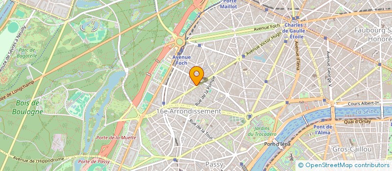 localisation de l'entreprise MIDARP SCI  PARIS