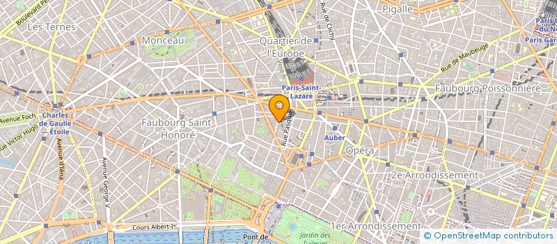 localisation de l'entreprise MIDCAP GP  PARIS