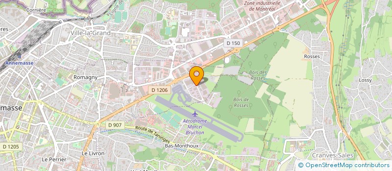 localisation de l'entreprise MIDEC à ANNEMASSE