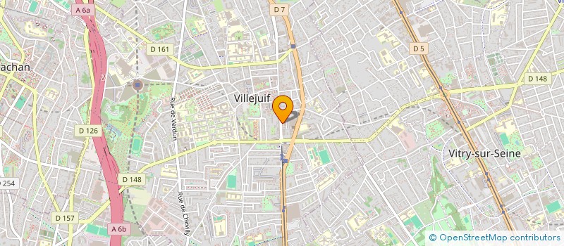 localisation de l'entreprise MIDEKINA MDK à VILLEJUIF