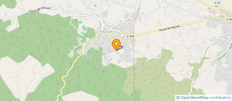 localisation de l'entreprise MIDEL CONSEIL  PEYNIER