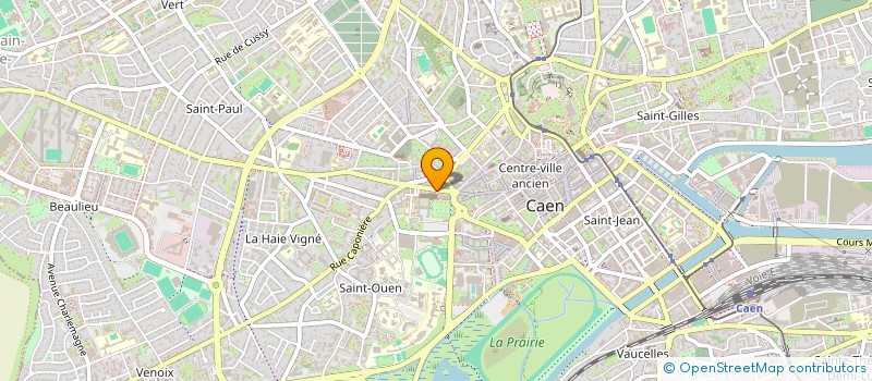 localisation de l'entreprise MIDENINA à CAEN