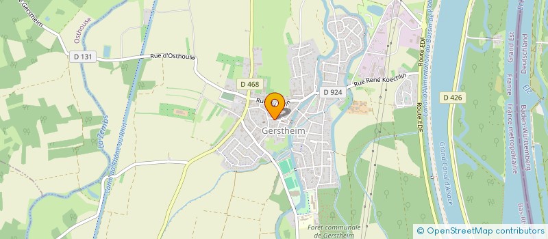 localisation de l'entreprise MIDGARD IMMOBILIER  SCHAEFFERSHEIM