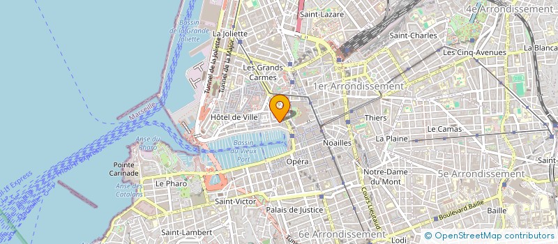 localisation de l'entreprise MIDI 4858 à MARSEILLE