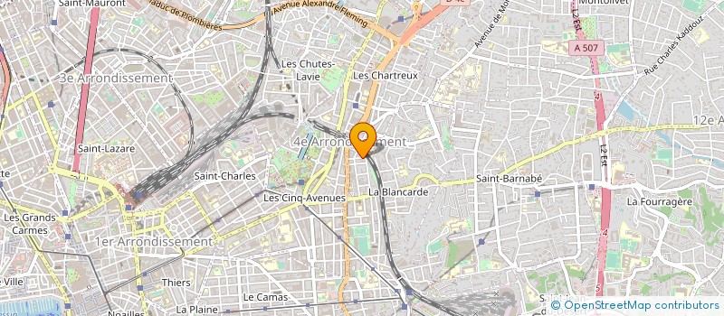 localisation de l'entreprise MIDI AFFUTAGE à MARSEILLE