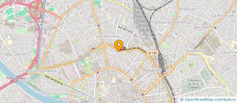 localisation de l'entreprise MIDI AGENCEMENT à TOULOUSE