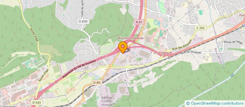 localisation de l'entreprise MIDI ANTI CORROSION à BOUC-BEL-AIR