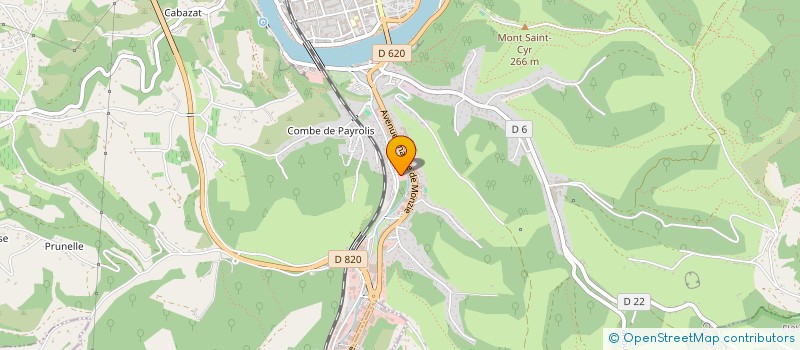 localisation de l'entreprise MIDI AUTO 46  CAHORS