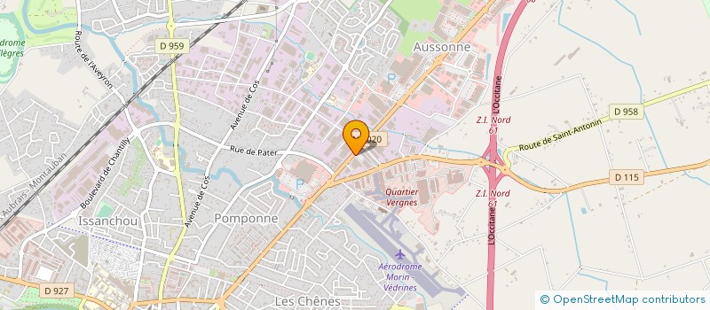 localisation de l'entreprise MIDI AUTO 82 à MONTAUBAN