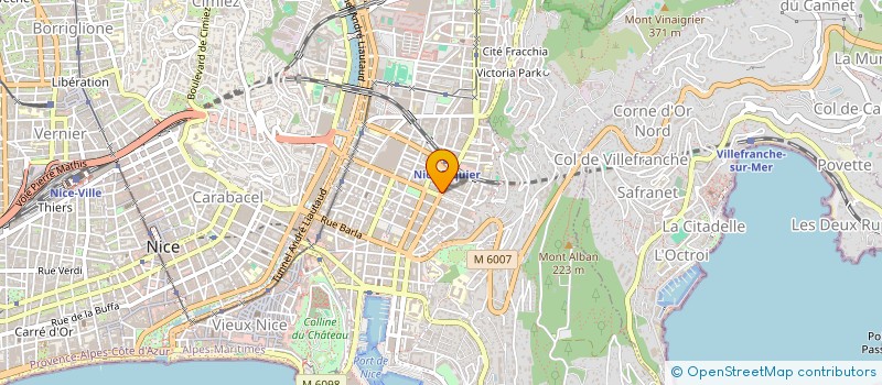 localisation de l'entreprise MIDI AUTO SERVICE à NICE