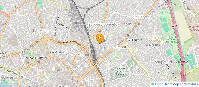 localisation de l'entreprise MIDI AUTOS SPECIALITES  TOULOUSE