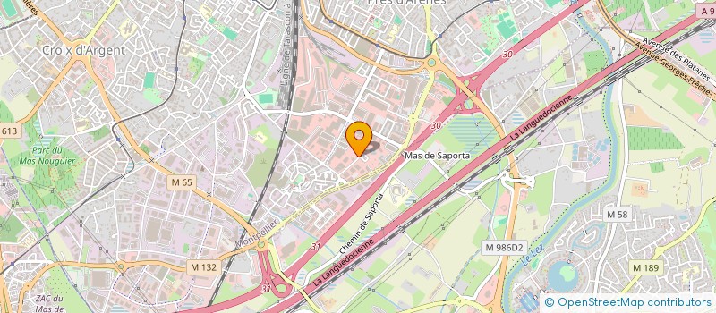 localisation de l'entreprise MIDI BATIMENT à MONTPELLIER