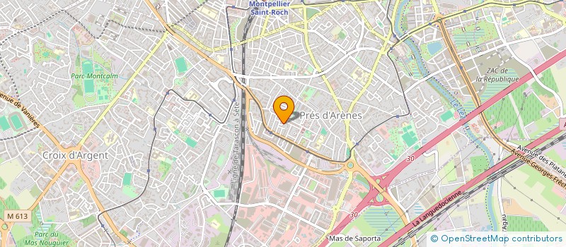 localisation de l'entreprise MIDI BATIMENT à MONTPELLIER