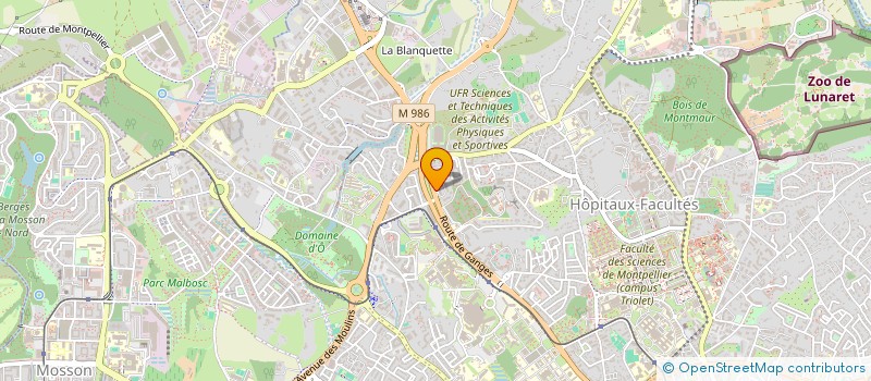 localisation de l'entreprise MIDI CARRELAGE à MONTPELLIER
