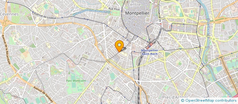 localisation de l'entreprise MIDI CHAUFFAGE à MONTPELLIER