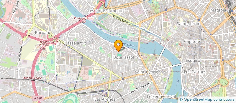 localisation de l'entreprise MIDI CONSEIL à TOULOUSE