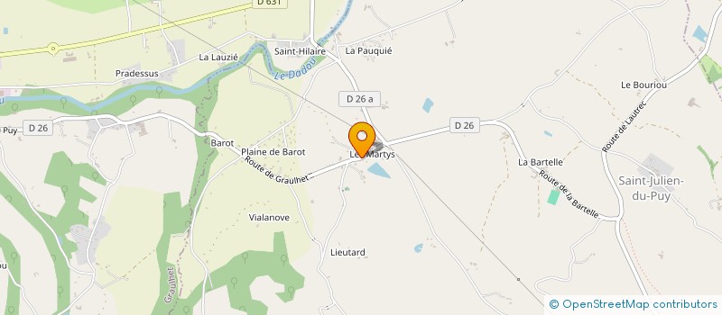 localisation de l'entreprise MIDI'CUIR à SAINT-JULIEN-DU-PUY