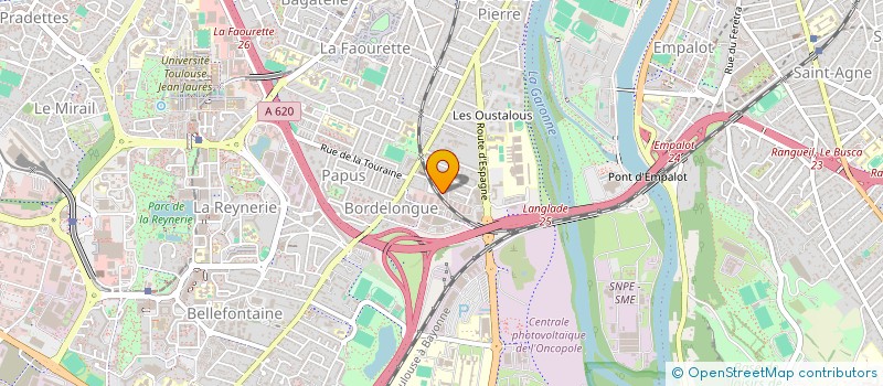 localisation de l'entreprise MIDI DENTAL à TOULOUSE