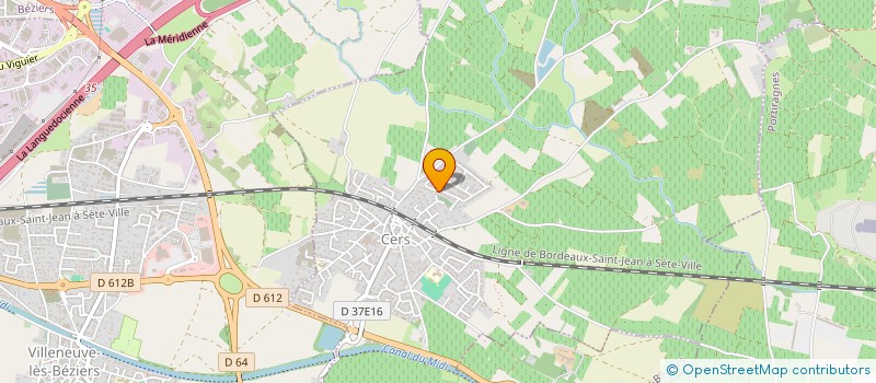localisation de l'entreprise MIDI FORMATION  CERS