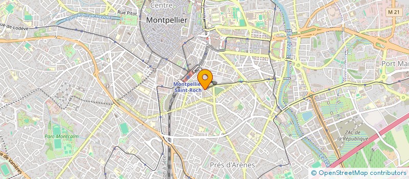 localisation de l'entreprise MIDI GRIFFES à MONTPELLIER