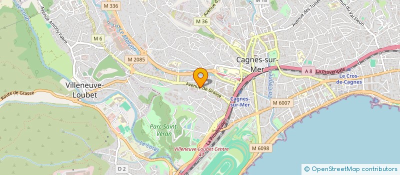 localisation de l'entreprise MIDI INFORMATIQUE SERVICE à CAGNES-SUR-MER