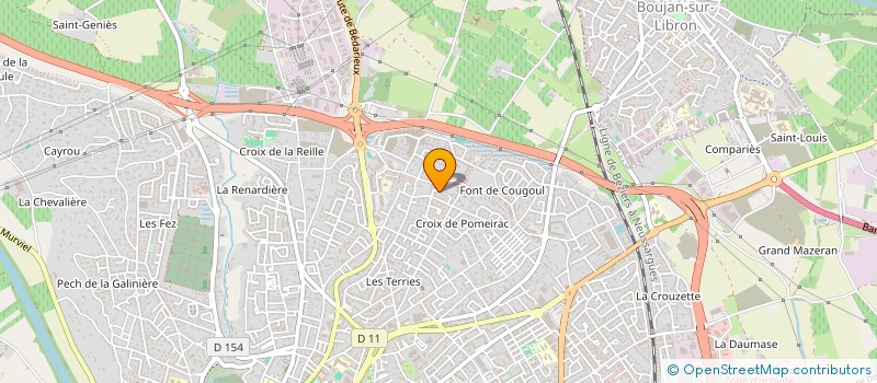 localisation de l'entreprise MIDI INVESTISSEMENT MATERIEL ENTREPRISE à BEZIERS