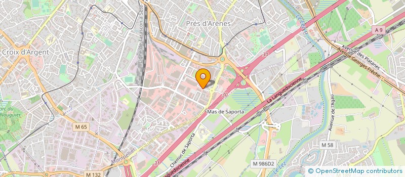 localisation de l'entreprise MIDI LOC 34 à MONTPELLIER