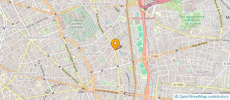 localisation de l'entreprise MIDI LOGICIELS  PARIS