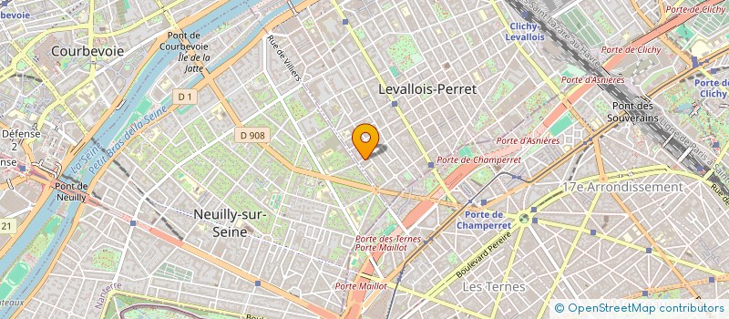 localisation de l'entreprise MIDI MATERIAUX à LEVALLOIS-PERRET