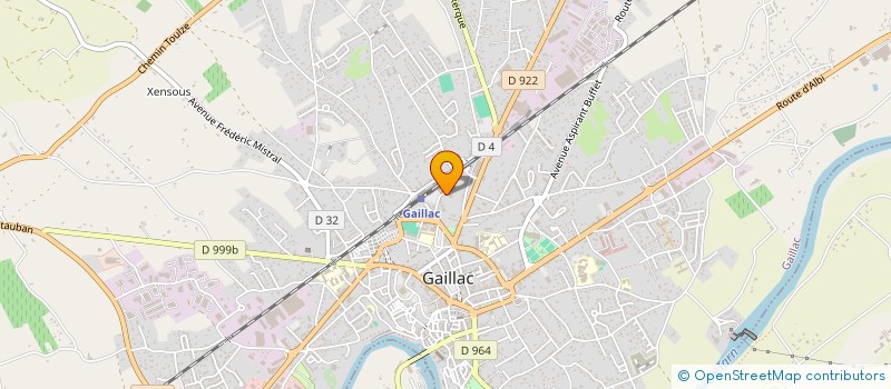 localisation de l'entreprise MIDI MICRO PIEUX à GAILLAC