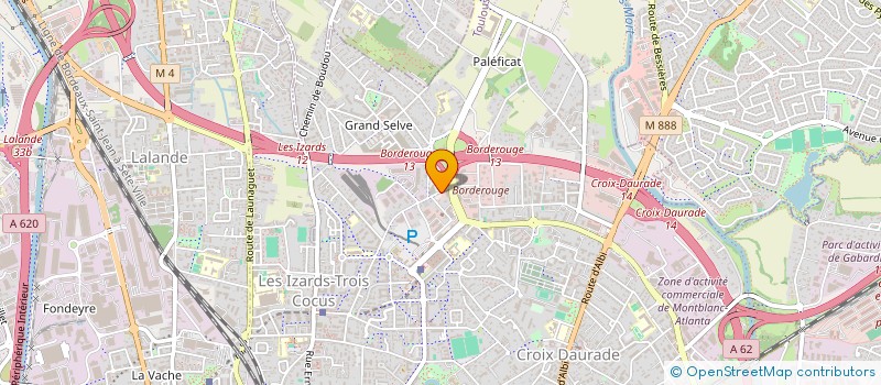 localisation de l'entreprise MIDI MINIMES  TOULOUSE