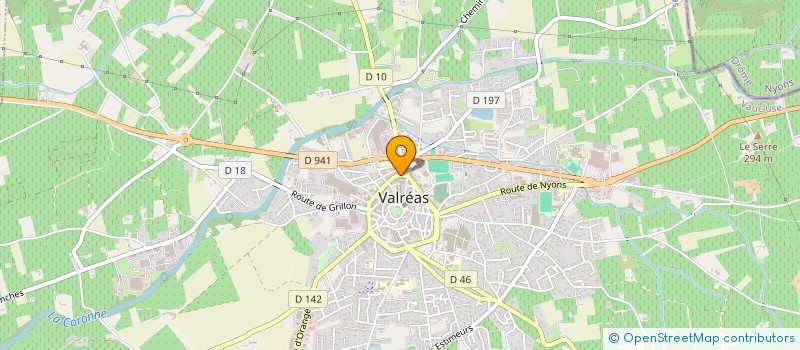 localisation de l'entreprise MIDI MINUIT à VALREAS